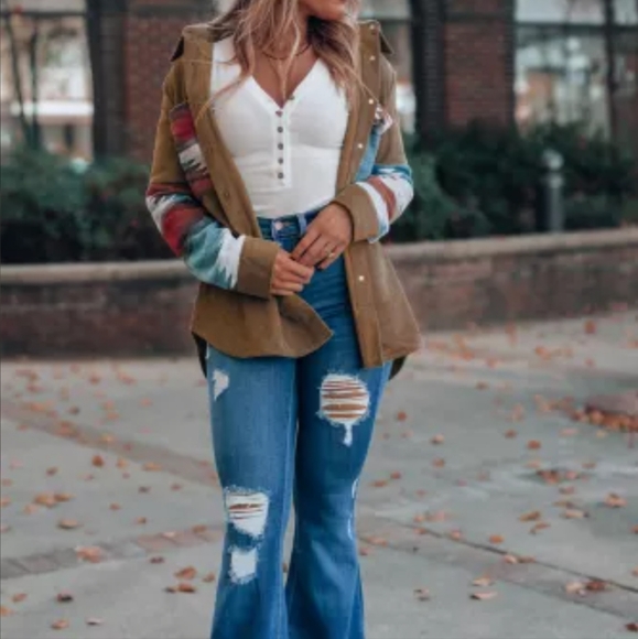 New Aztec corduroy jacket - Picture 3 of 14